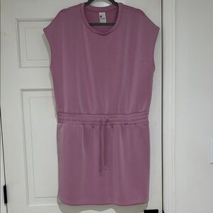All in Motion Mauve Mini Dress